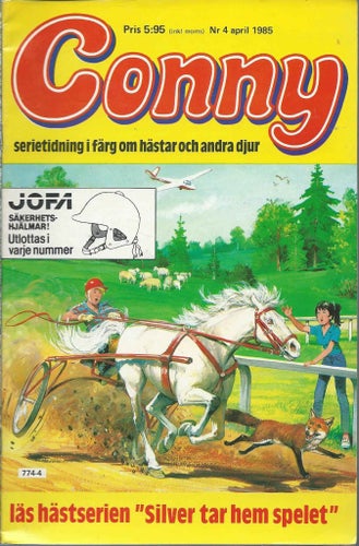CONNY - NR 4 1985 - HÄST TIDNING !