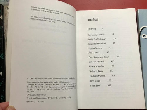 LJUDKONST Peter R. Meyer + RADIORESONEMANG Ingvar Lundin