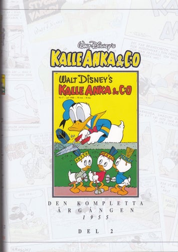 Kalle Anka & C:o / Den Kompletta Årgången 1955, del 2 / Inbunden / Nära nyskick