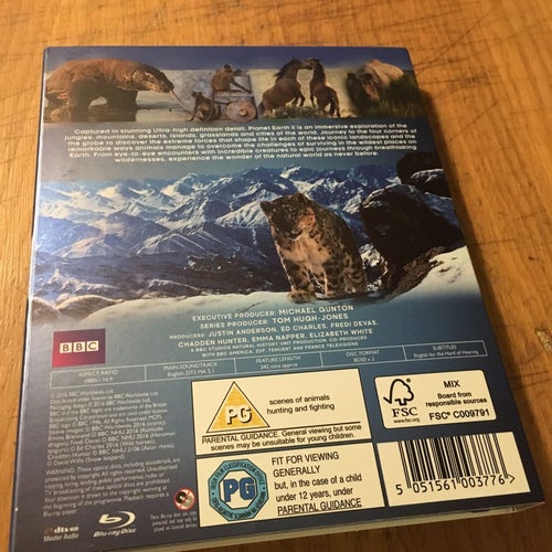 Planet Earth II 2 - David Attenborough - BBC Earth - Blu-ray