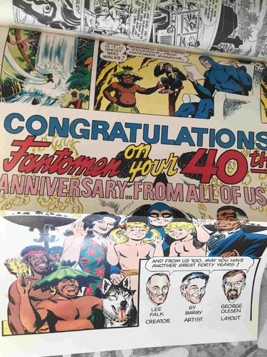 Fantomen - 1990:14 NM- med poster