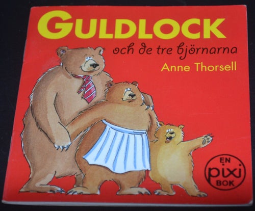 Pixi bok Guldlock och de tre björnarna
