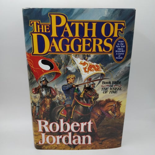 The Path of Daggers - Robert Jordan - Inbunden - Wheel of Time 8 Tor 1 Ed,4 prin