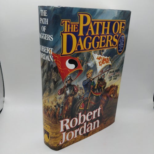 The Path of Daggers - Robert Jordan - Inbunden - Wheel of Time 8 Tor 1 Ed,4 prin