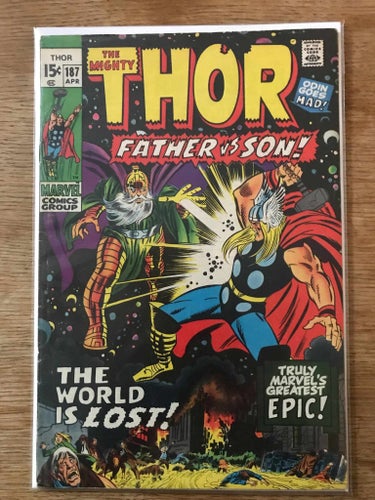 Thor (1962 Marvel 1st Series Journey Into Mystery) #187
