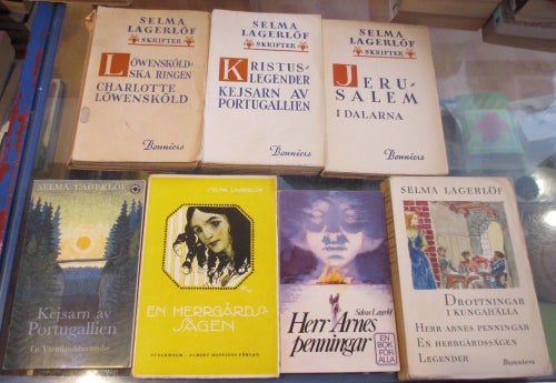 7 böcker av Selma Lagerlöf