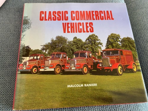 Classic Commercial Vehicles, kommersiella fordon,bog,bok,book,erhvervskøretøjer,