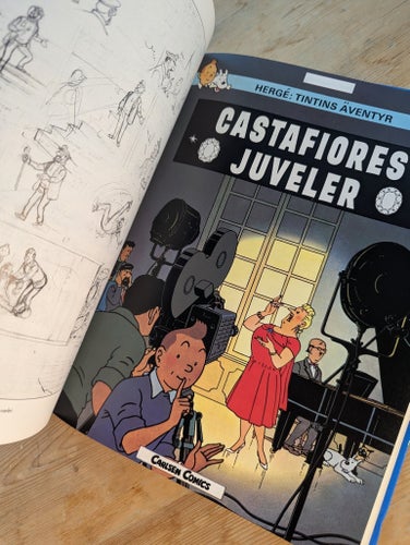 Hergé Samlade Verk 15: Tintins Äventyr Smecken och Sulan FN+