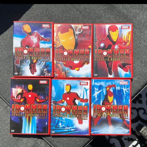 Iron Man Armored Adventures Volym 1-6 DVD