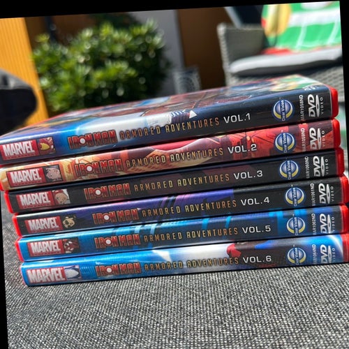 Iron Man Armored Adventures Volym 1-6 DVD