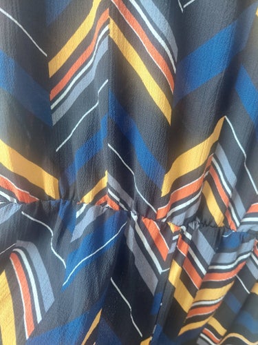 Funky Soul flerfärgad playsuit ,storlek M