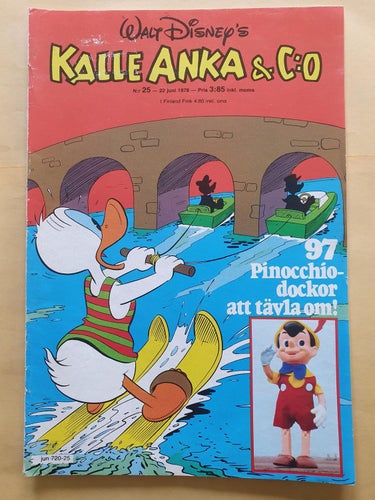 Kalle Anka & Co nr 25 från 1978