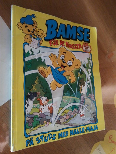 Bamse för de yngsta på studs med Nalle-Maja