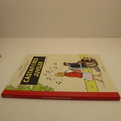 Tintin Castafiores Juvelser 2023 Cobolt Hårdpärm Nyskick
