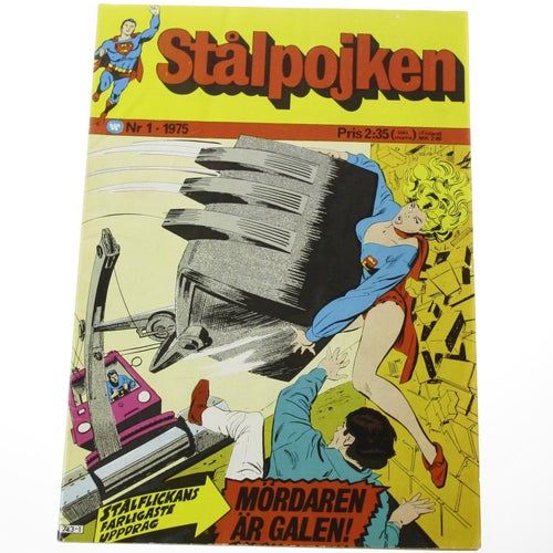 Stålpojken - 1975 - NR 1 - Stålflickan mördaren är galen