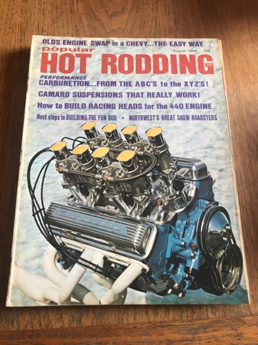 Popular Hot Rodding, Augusti 1968