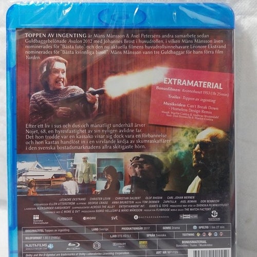 Toppen Av ingenting Blu-ray Oöppnad & Inplastad