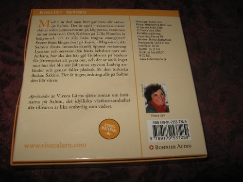 APRILVÄDER - VIVECA LÄRN - 2008 LJUDBOK