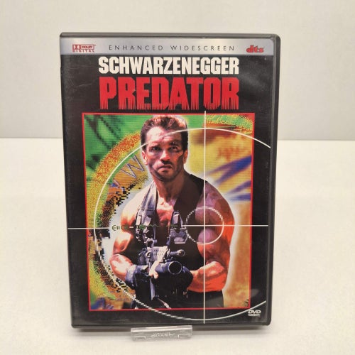 Predator - Schwarzenegger - Region 1, DVD-Film, Ingen Svensk text, Fint skick