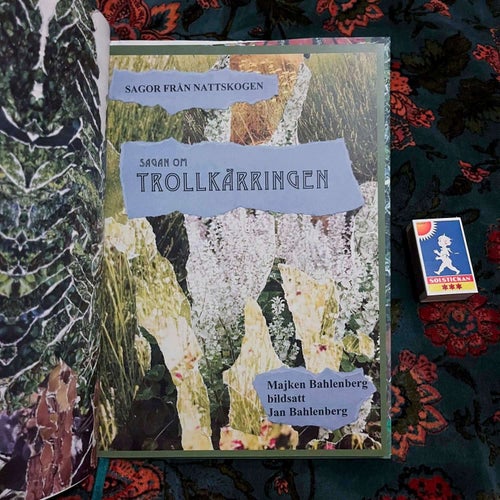 Sagar från nattskogen - Trollkärringen Skog troll väsen Nyskick