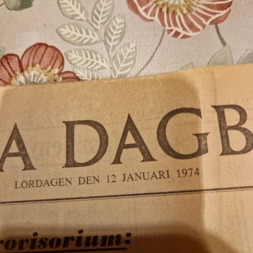 Svenska Dagbladet Lördagen den 12 Januari 1974