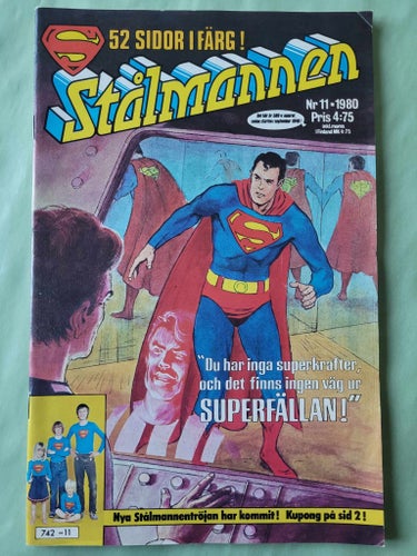 Stålmannen nr 11 från 1980