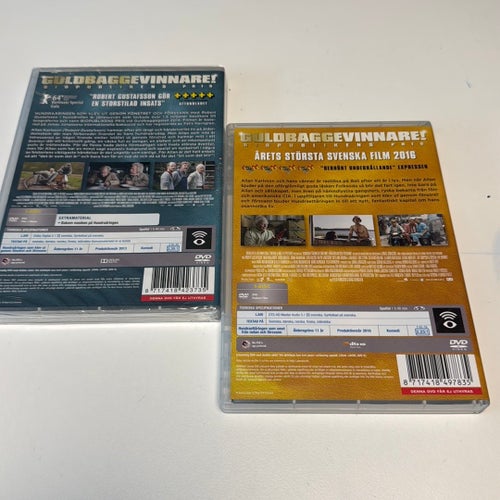 Dvd-paket: Hundraåringen x 2