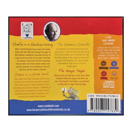 Roald Dahl: Charlie And The Chocolate Factory And Other Stories
