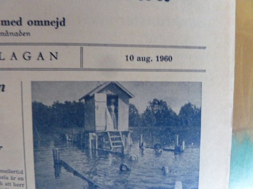 GRÖNKÖPINGS VECKOBLAD, 1960 AUG. 10, TIDNING