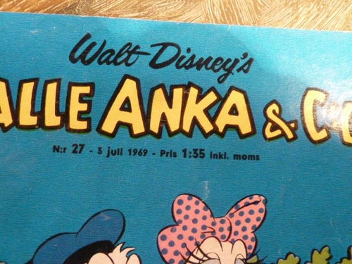 KALLE ANKA & C:O NR27, 03/07/1969,