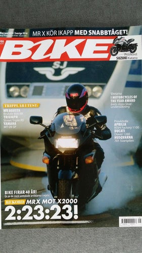 Bike nr 5 2019: Husqvarna Svartpilen 701, Suzuki Katana, Ducati Diavel 1260 S