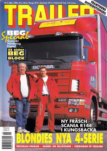 Trailer 1996-5 Blondie Värsting Scania Test..Truck Race