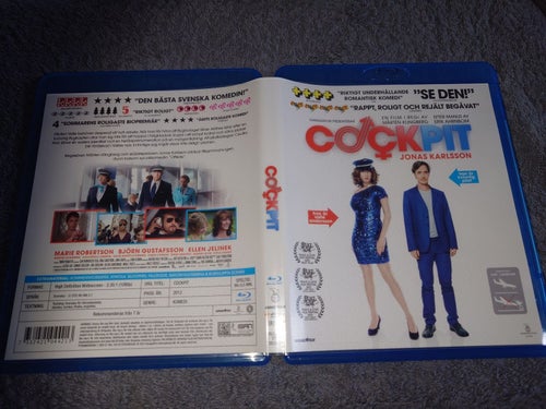 Cockpit (Blu-ray), Jonas Karlsson, Björn Gustafsson
