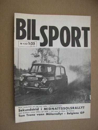 Bilsport 1962 Nr. 4