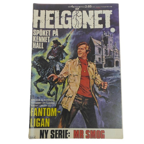 Helgonet - 1976 - NR 4 - Spöket på Kennet Hall
