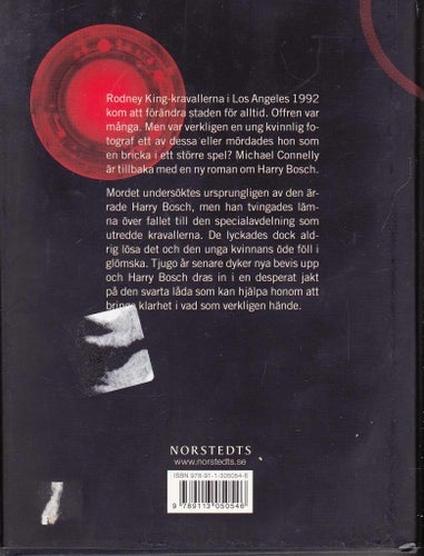 Michael Connelly / Svarta Lådan / Harry Bosch / Inbunden / Nära nyskick