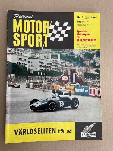IMS / Illustrerad Motorsport 1961 Första årgången Nummer 2