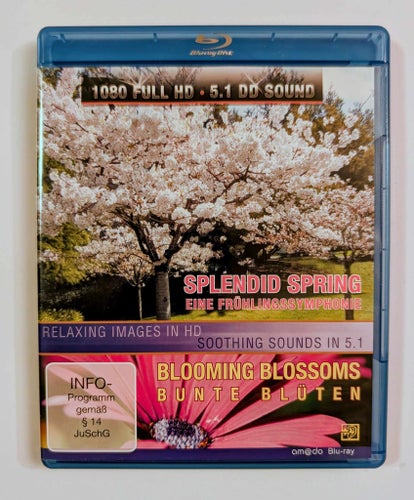 SPLENDID SPRING - 2 timmar blommande vår ! - Spegelblank Bluray - billig frakt 1