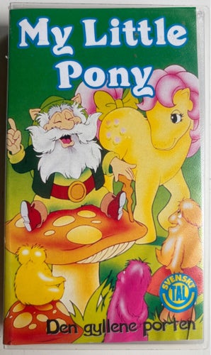 My Little Pony - Den Gyllene Porten VHS Svenskt tal