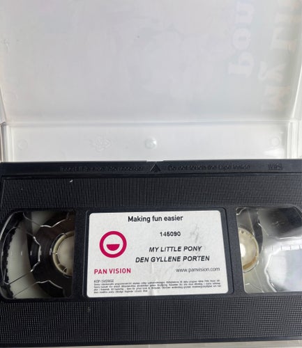 My Little Pony - Den Gyllene Porten VHS Svenskt tal