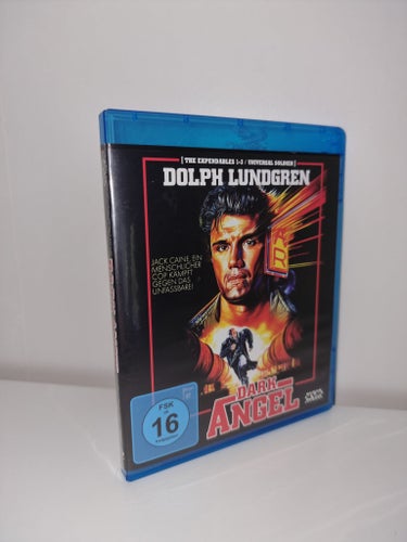 Dark Angel / I Come in Peace (1990 Blu-ray! RARE Import) DOLPH LUNDGREN (KULT)