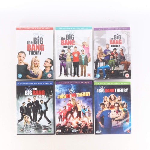 The Big Bang Theory TV Serie DVD S1-5,7 6st