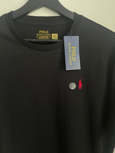Polo Ralph Lauren svart t-shirt, storlek L
