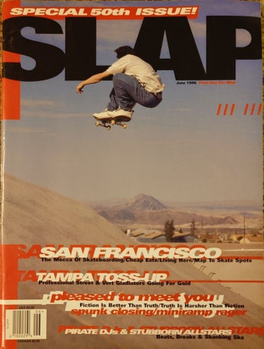 Slap Magazine - Skateboard - Skate - June 1996 - Vol.5, No.6 - Vintage