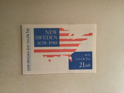 Häfte 384. New Sweden 1638-1988.