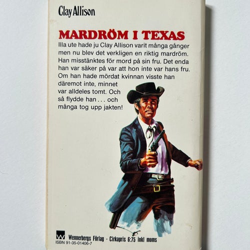 Sexy Western 67: Mardröm i Texas, Clay Allison