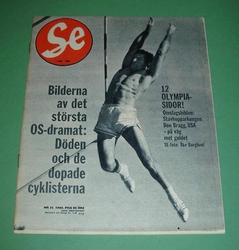 SE nr 35 1960 - Don Bragg, OS i Rom, JOan Collins, Lenhovda