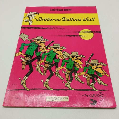 Lucky Lukes äventyr 41 - Bröderna Daltons skatt