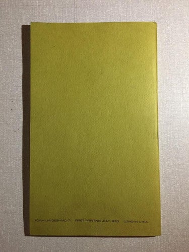 1971 Mercury Montego Registered Owner's Manual