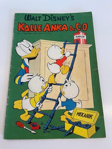 * Walt Disney´s Kalle Anka & C:o Nr 9  - 1953 *